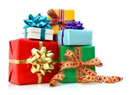 Pile of gifts